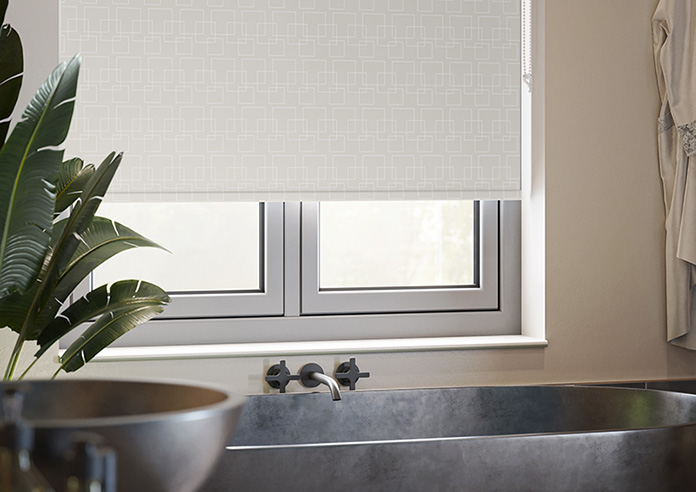 Mod Cube, Stone Grey - Roller Blind - Image 5